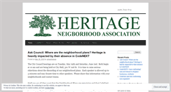 Desktop Screenshot of heritageaustin.org
